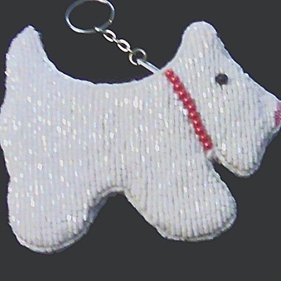 💋🐾🐾Beaded dog coin purse - Picture 2 of 3